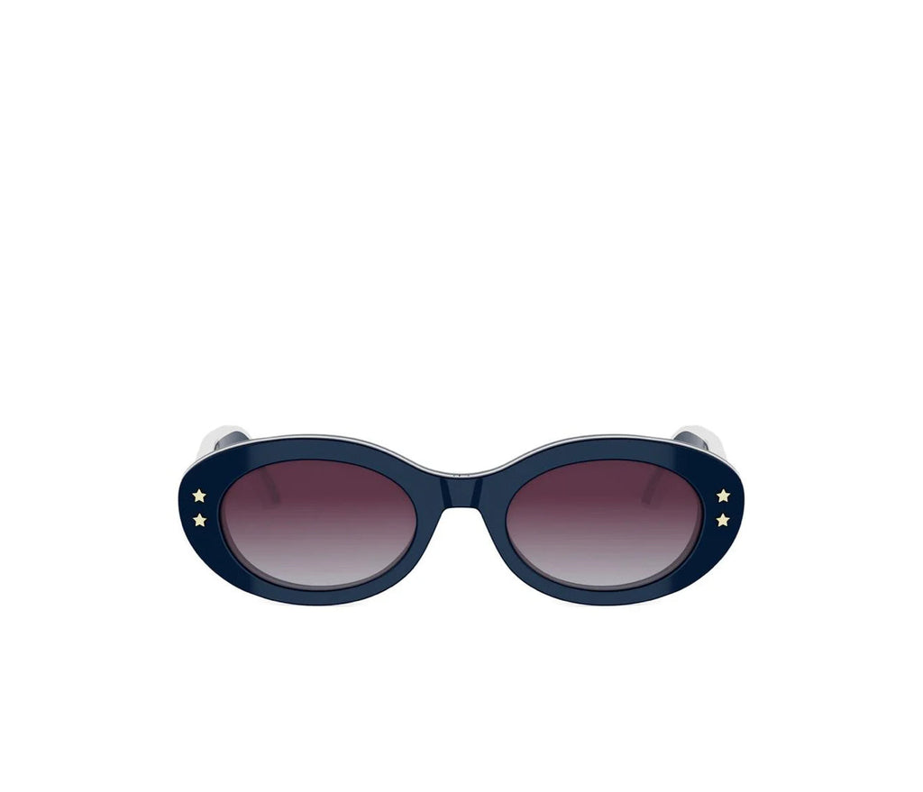 Dior Occhiali Da Sole Ovali Blu