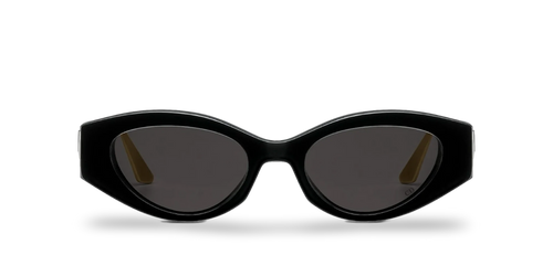 Dior Occhiali Da Sole a Farfalla Neri
