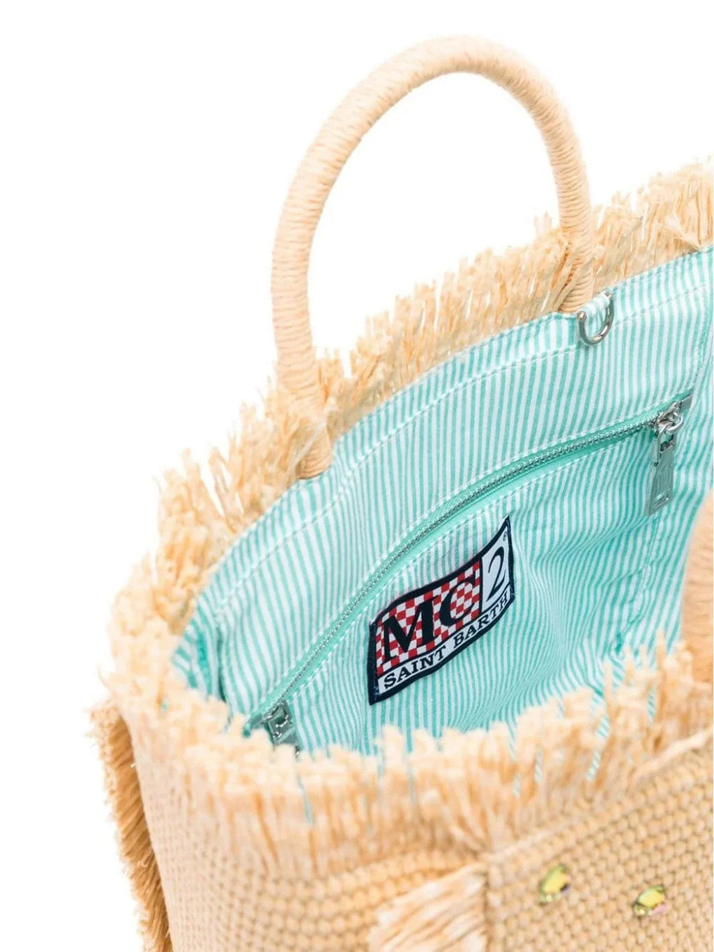 MC2 SAINT BARTH Borsa Donna  COLETTE STRAW N 02748L STRASS MULTI 10 EMB