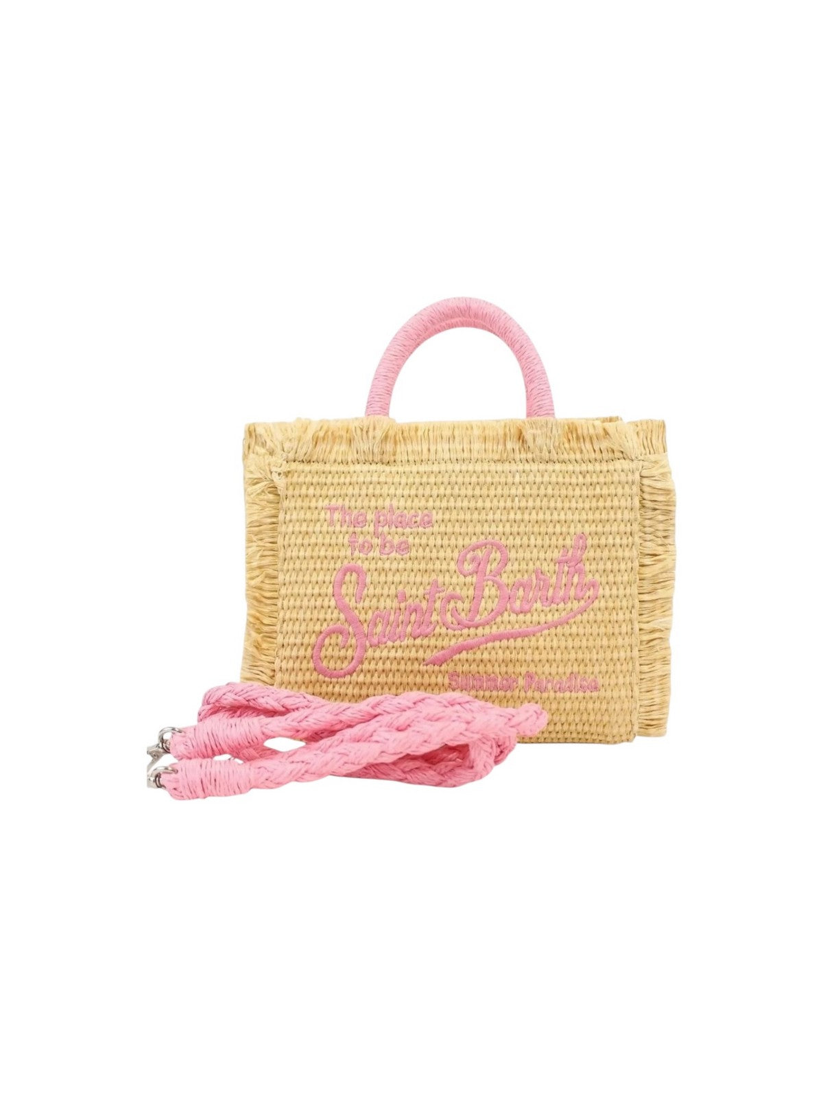 MC2 SAINT BARTH Borsa Donna  VANITY MINI STRAW N 00415L BEIGE