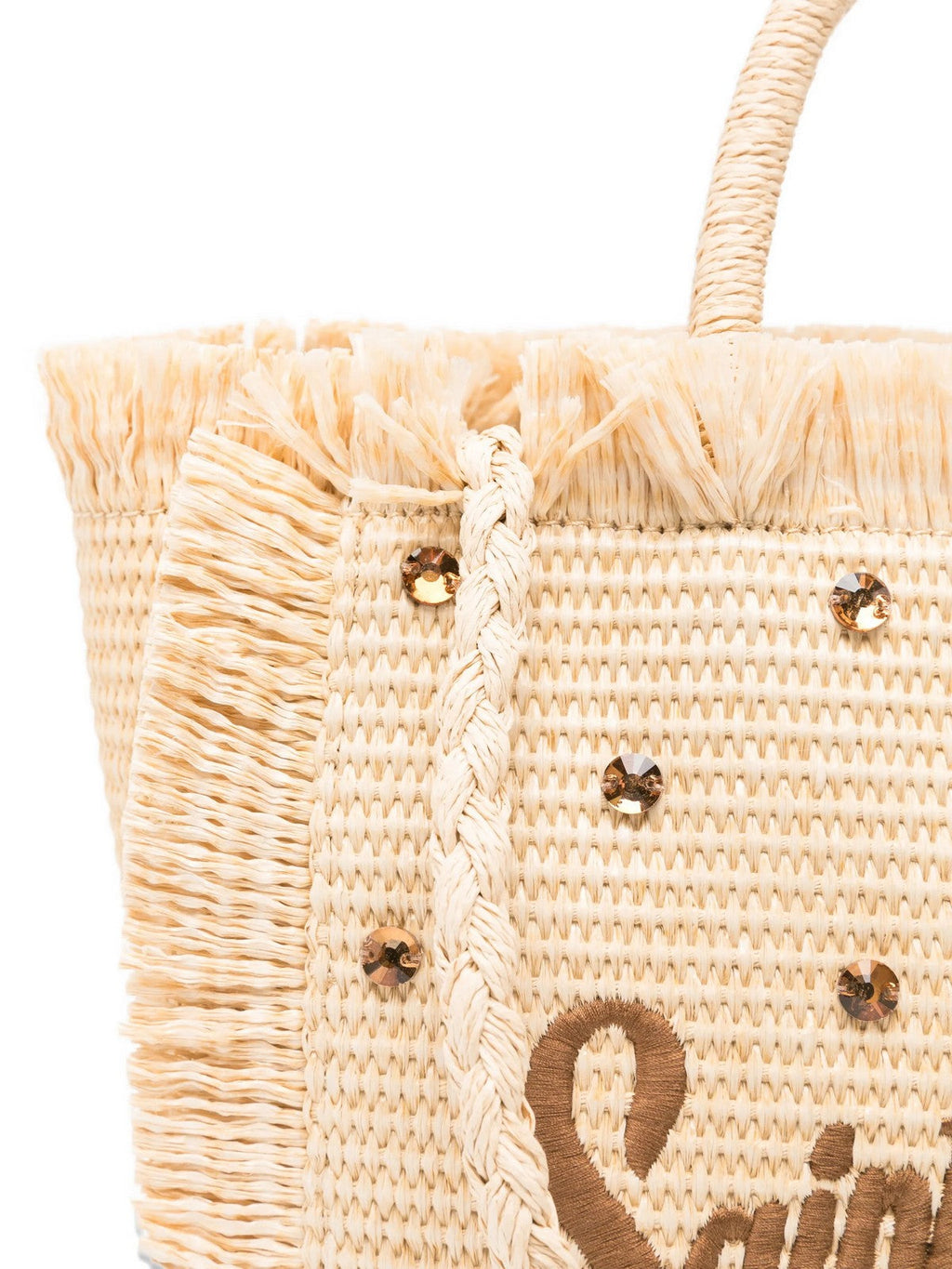 MC2 SAINT BARTH Borsa Donna  COLETTE STRAW N 02747L STRASS 18 EMB