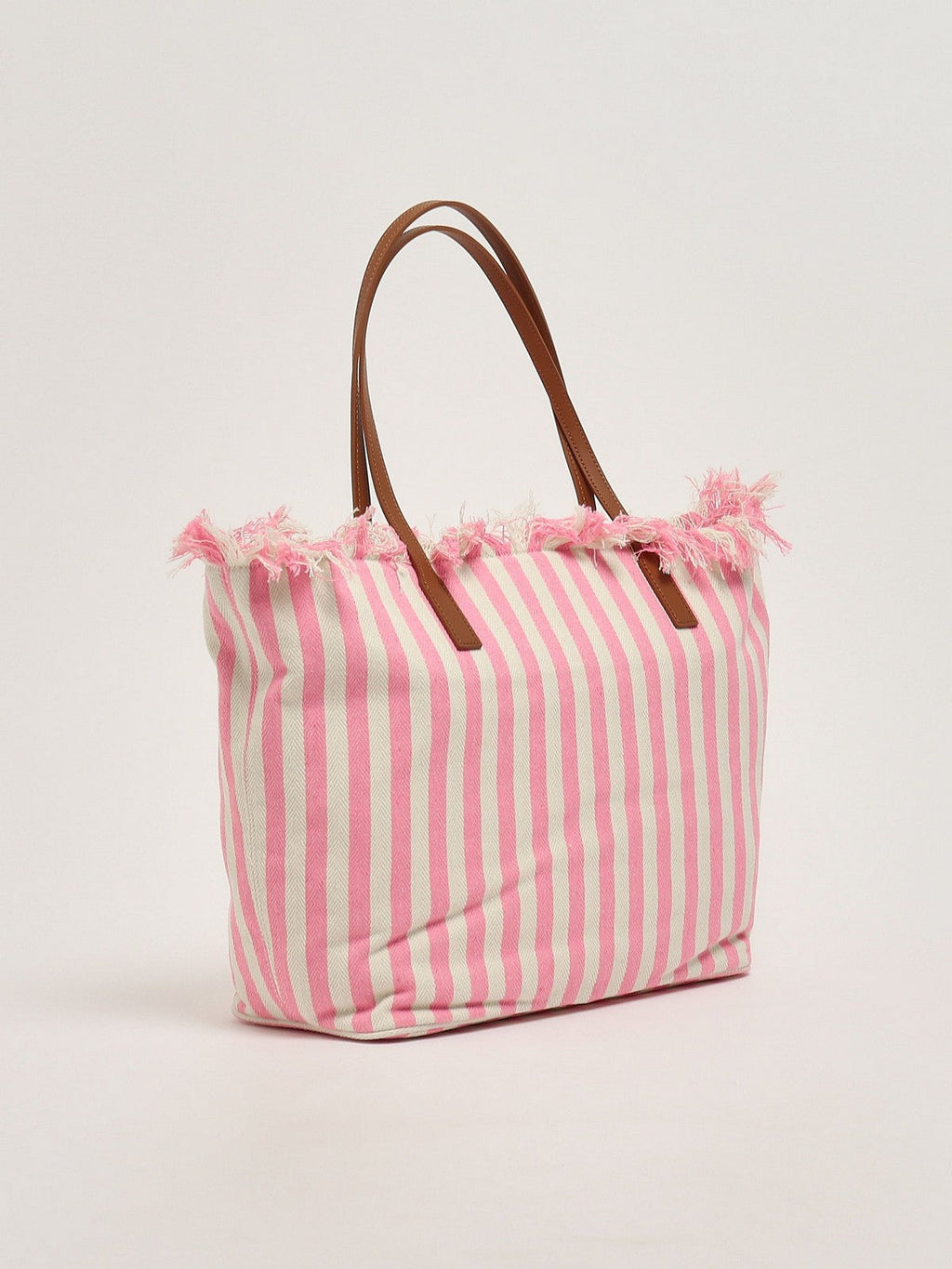 MC2 SAINT BARTH Borsa Donna  CITY BAG FRINGE 01764L HB STRIPES 21 EMB