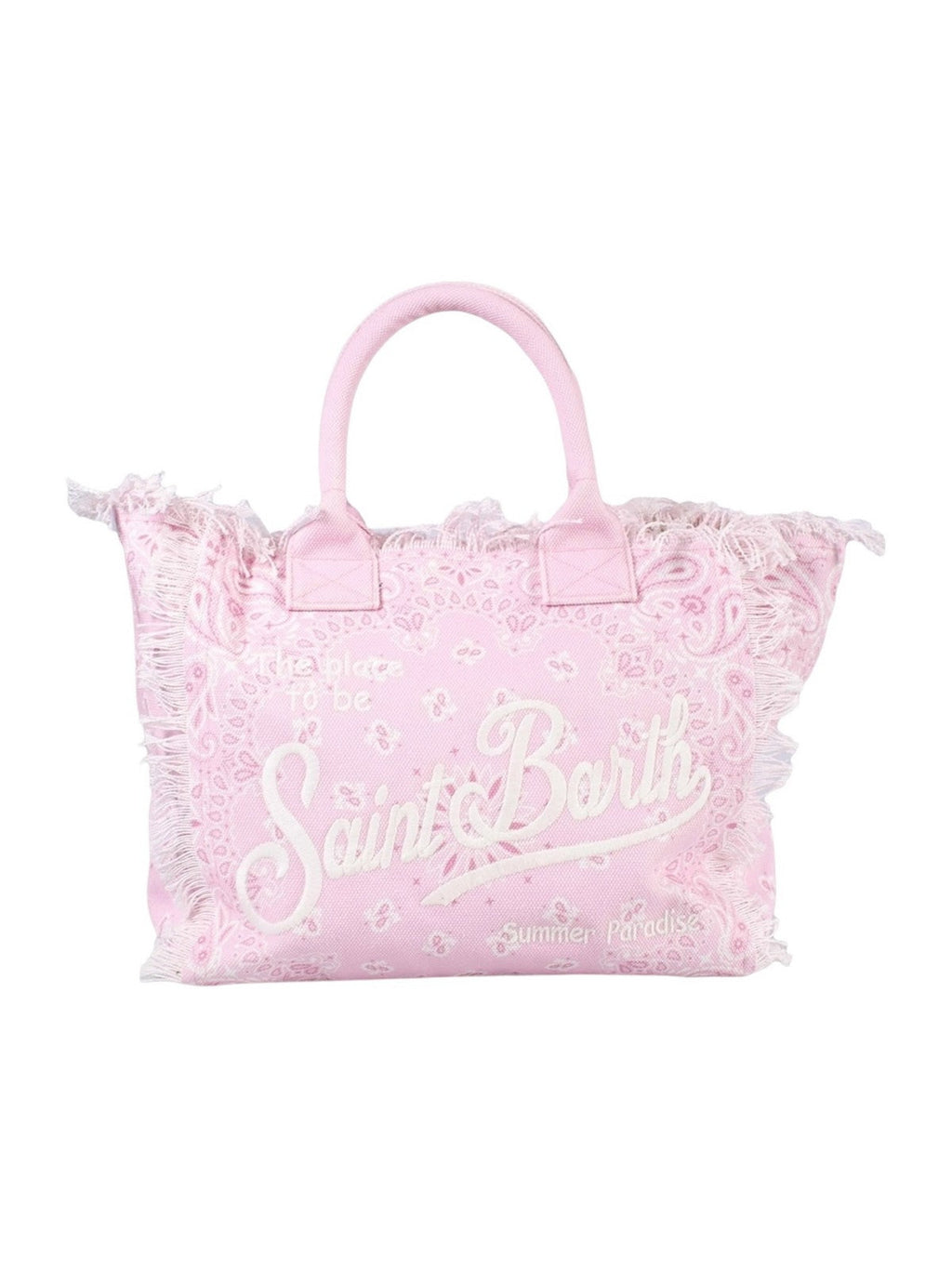 MC2 SAINT BARTH Borsa Donna  VANITY 00901L BANDANNA ROUND 20 EMB
