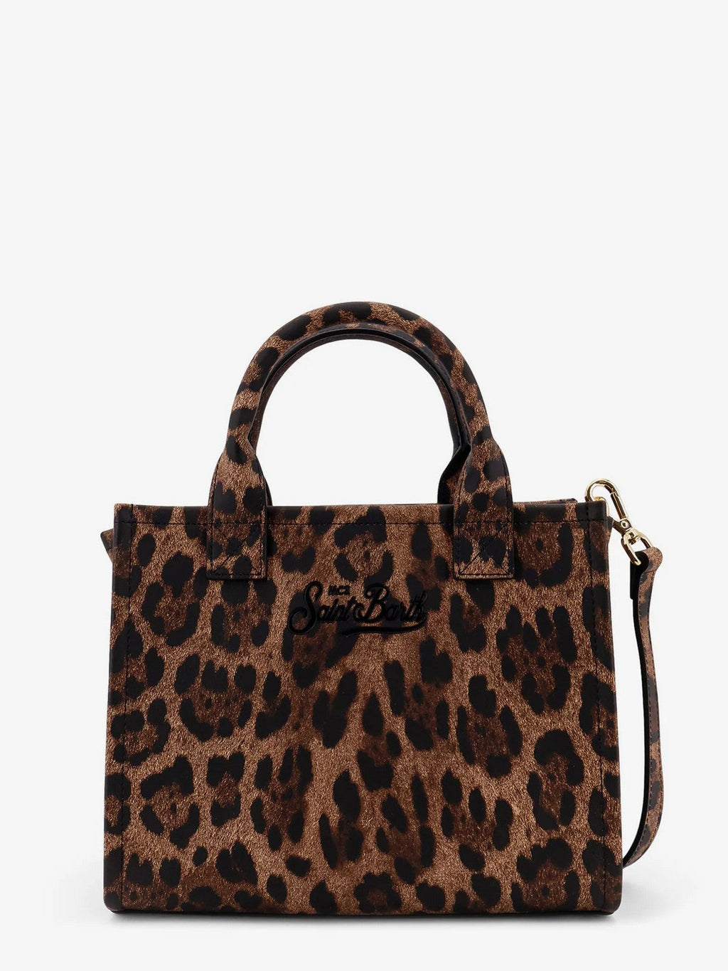 MC2 SAINT BARTH Borsa Donna  VANITY BAG MIDI 00761I PRINTED LEOPARD LEATHER 12