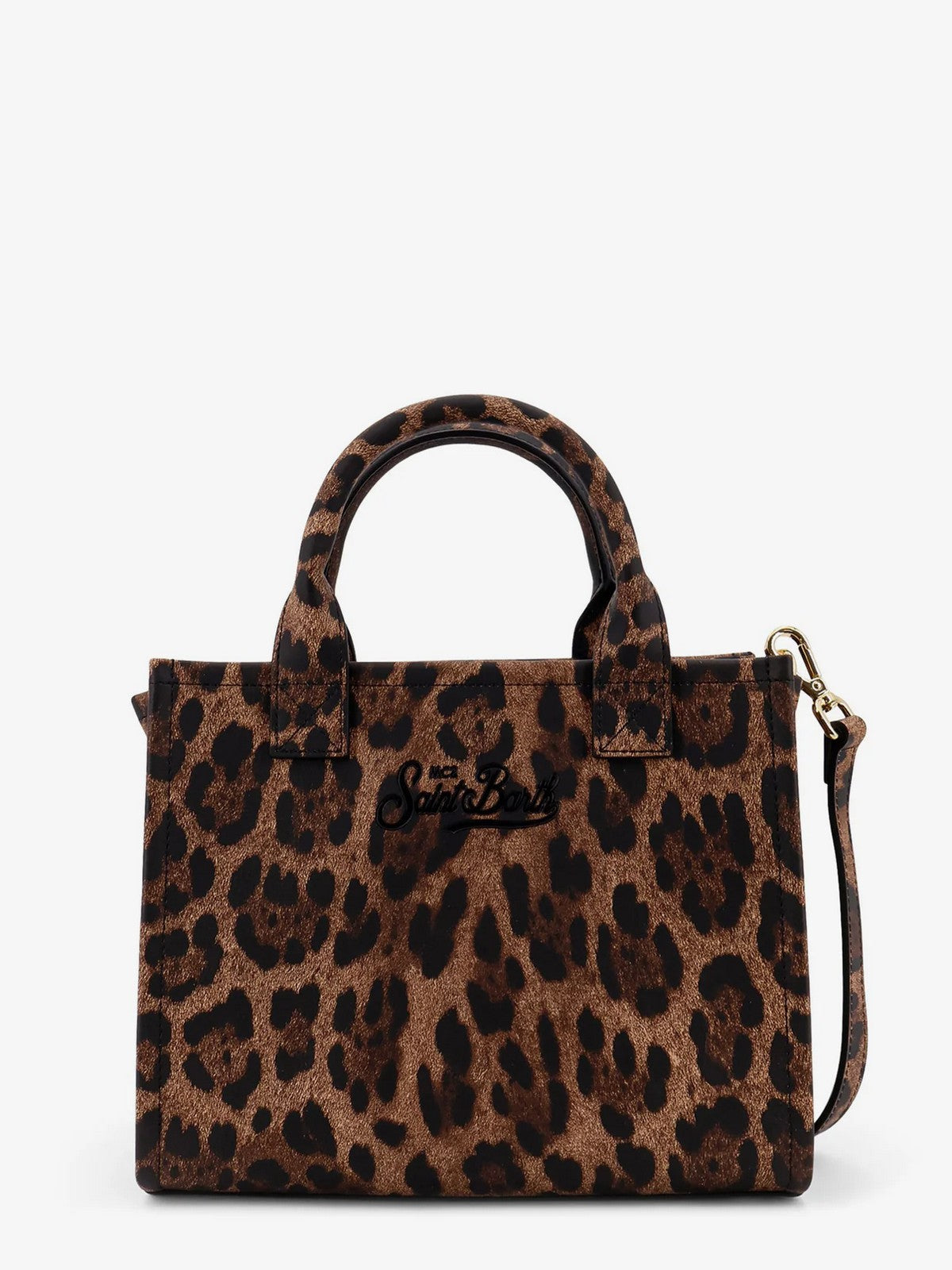 MC2 SAINT BARTH Borsa Donna  VANITY BAG MIDI 00761I PRINTED LEOPARD LEATHER 12