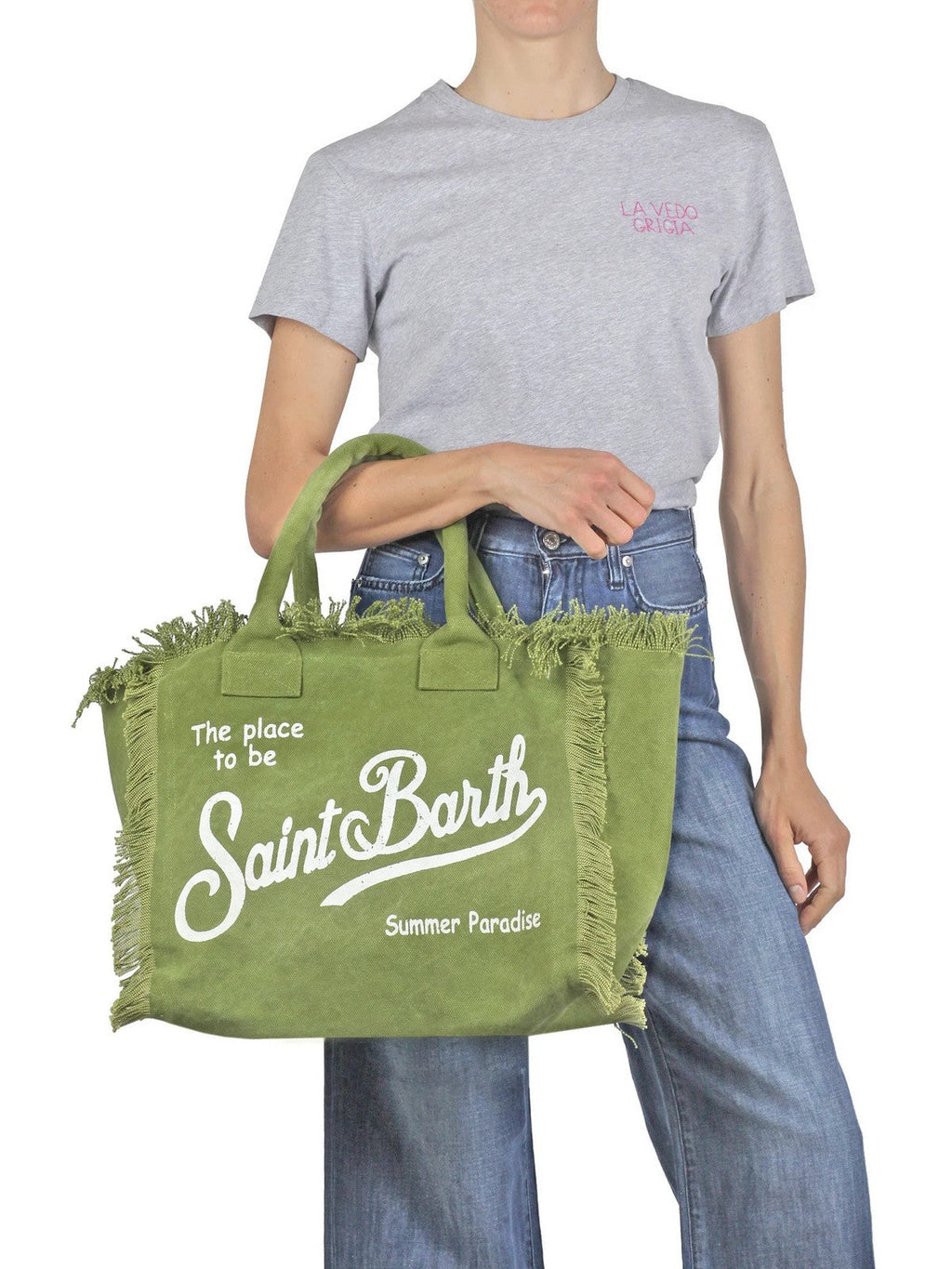 MC2 SAINT BARTH Borsa Donna  VANITY 00270F Verde gioboutiqueweb
