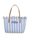 MC2 SAINT BARTH Borsa Donna  CITY BAG FRINGE 01765L HB STRIPES 36 EMB