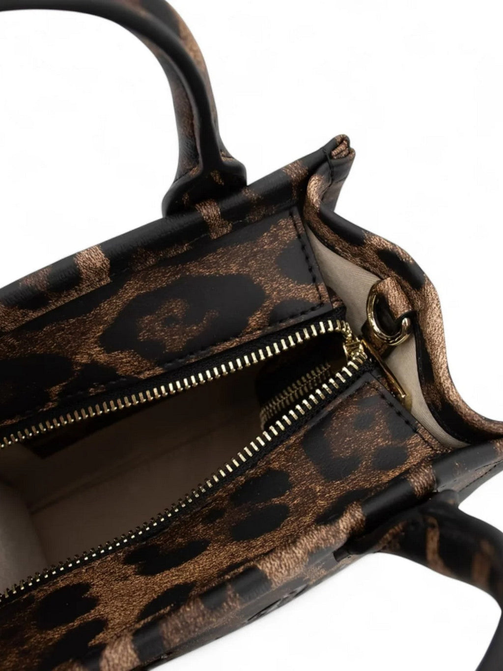 MC2 SAINT BARTH Borsa Donna  VANITY BAG MINI 00761I PRINTED LEOPARD LEATHER 12