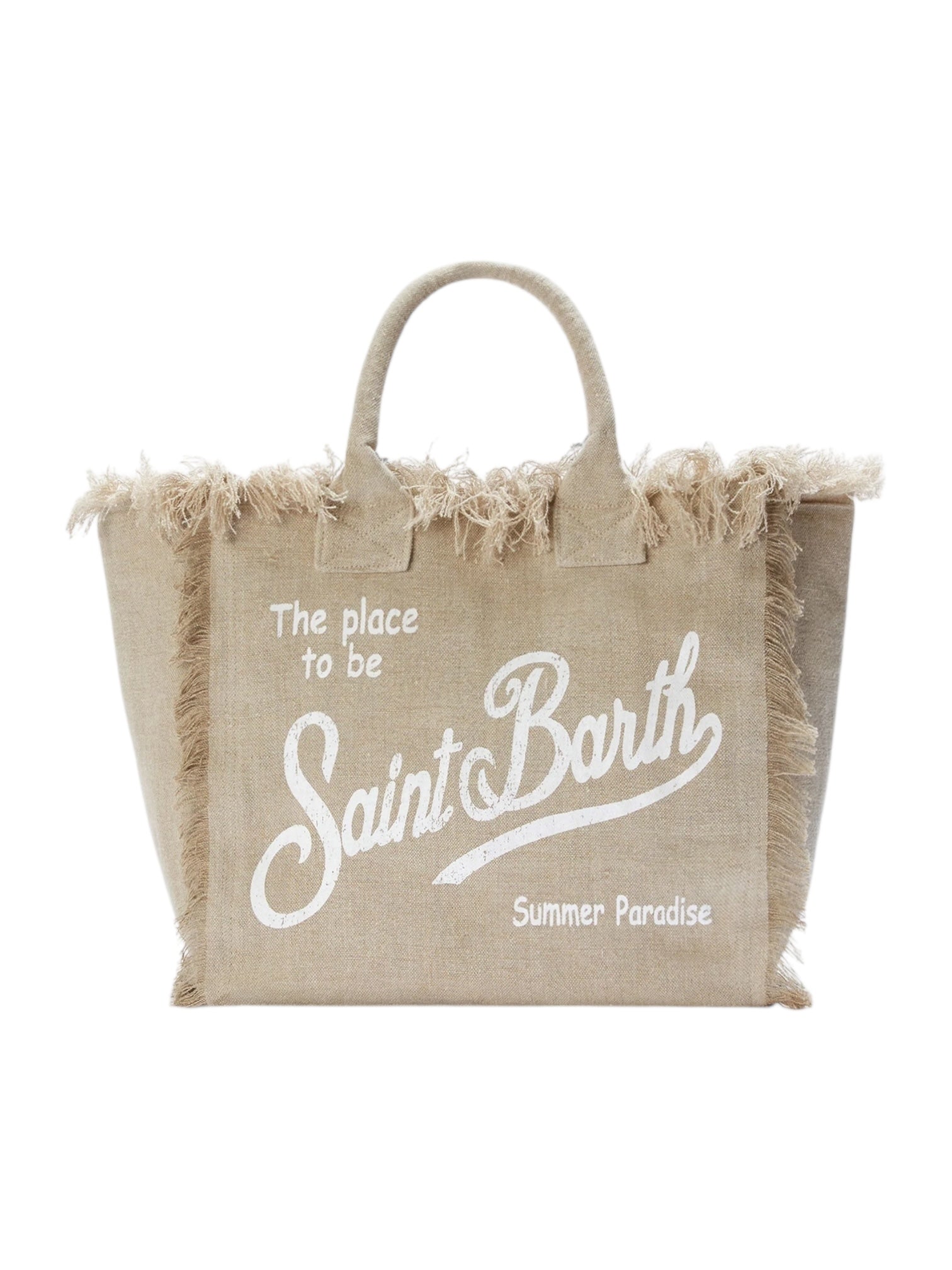 MC2 SAINT BARTH Borsa Donna  VANITY LINEN 01139L LINEN 11 BEIGE