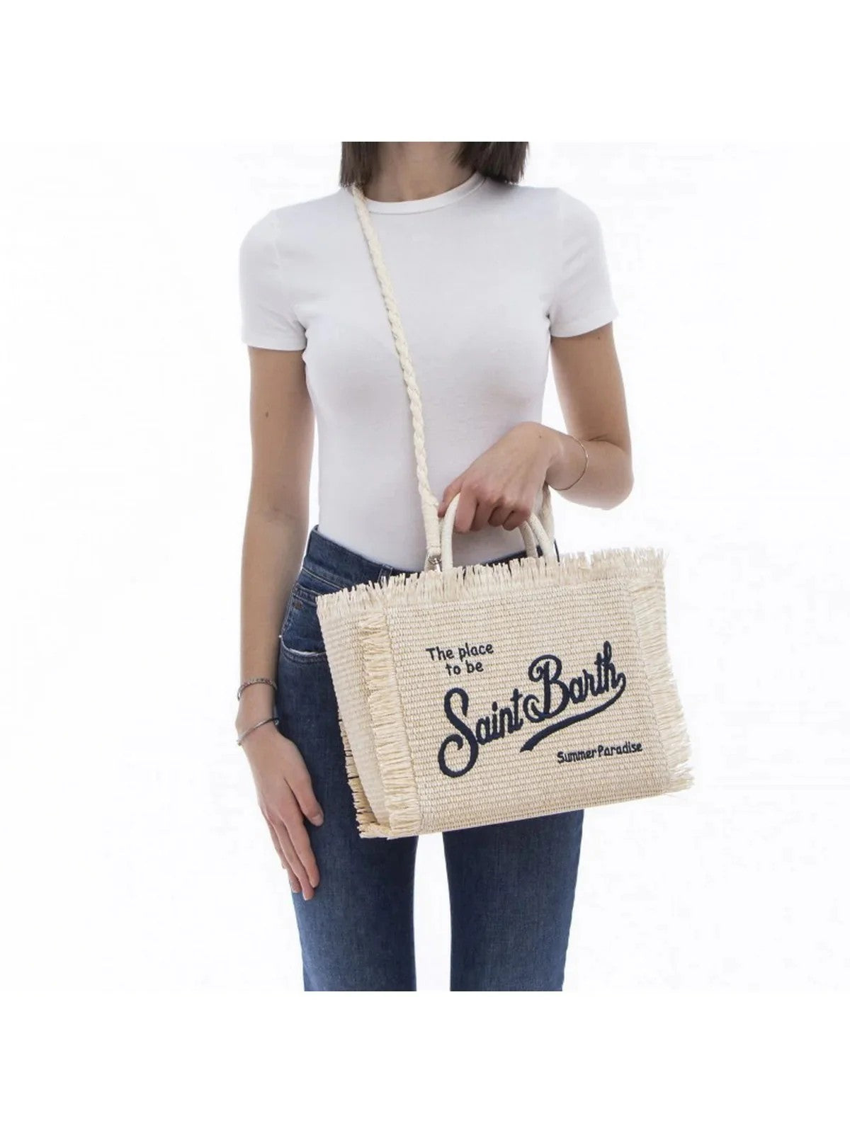 MC2 SAINT BARTH Borsa Donna  COLETTE STRAW N 00895L BEIGE