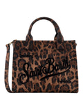 MC2 SAINT BARTH Borsa Donna  VANITY BAG MIDI 00761I PRINTED LEOPARD LEATHER 12