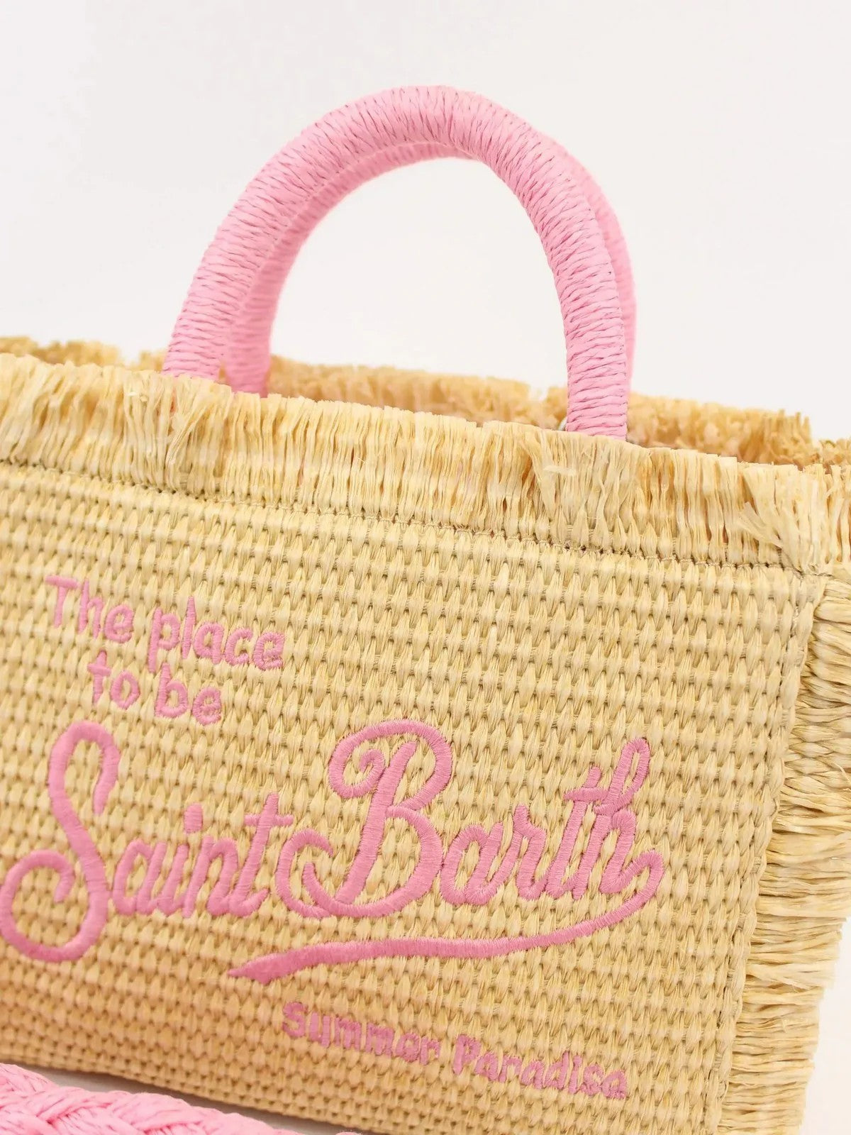 MC2 SAINT BARTH Borsa Donna  VANITY MINI STRAW N 00415L BEIGE