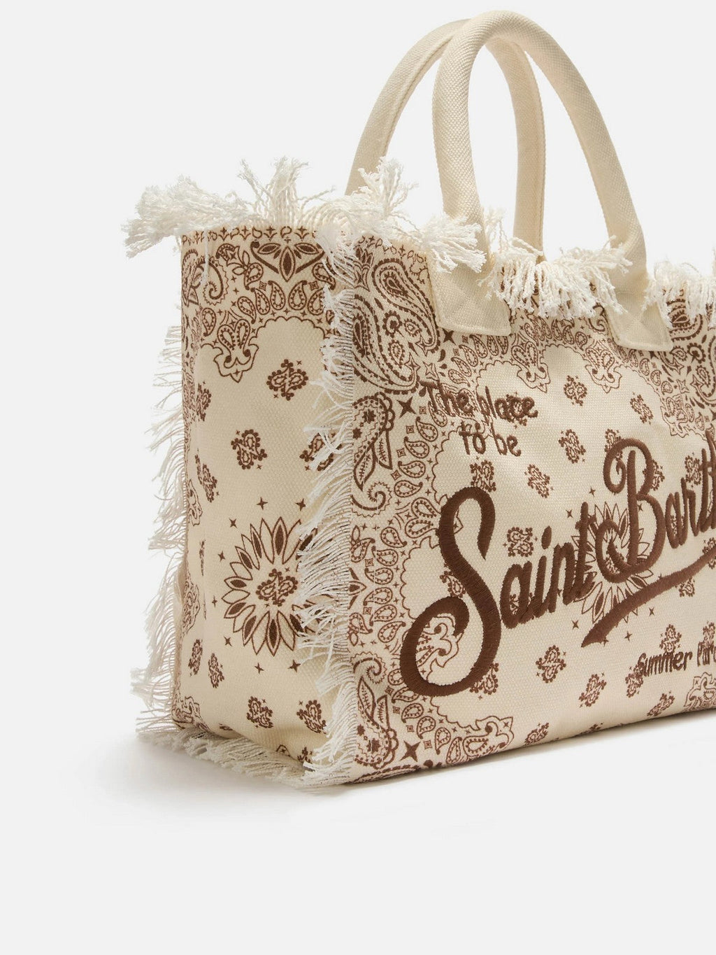 MC2 SAINT BARTH Borsa Donna  VANITY 02565L BANDANNA ROUND 10 EMB gioboutiqueweb