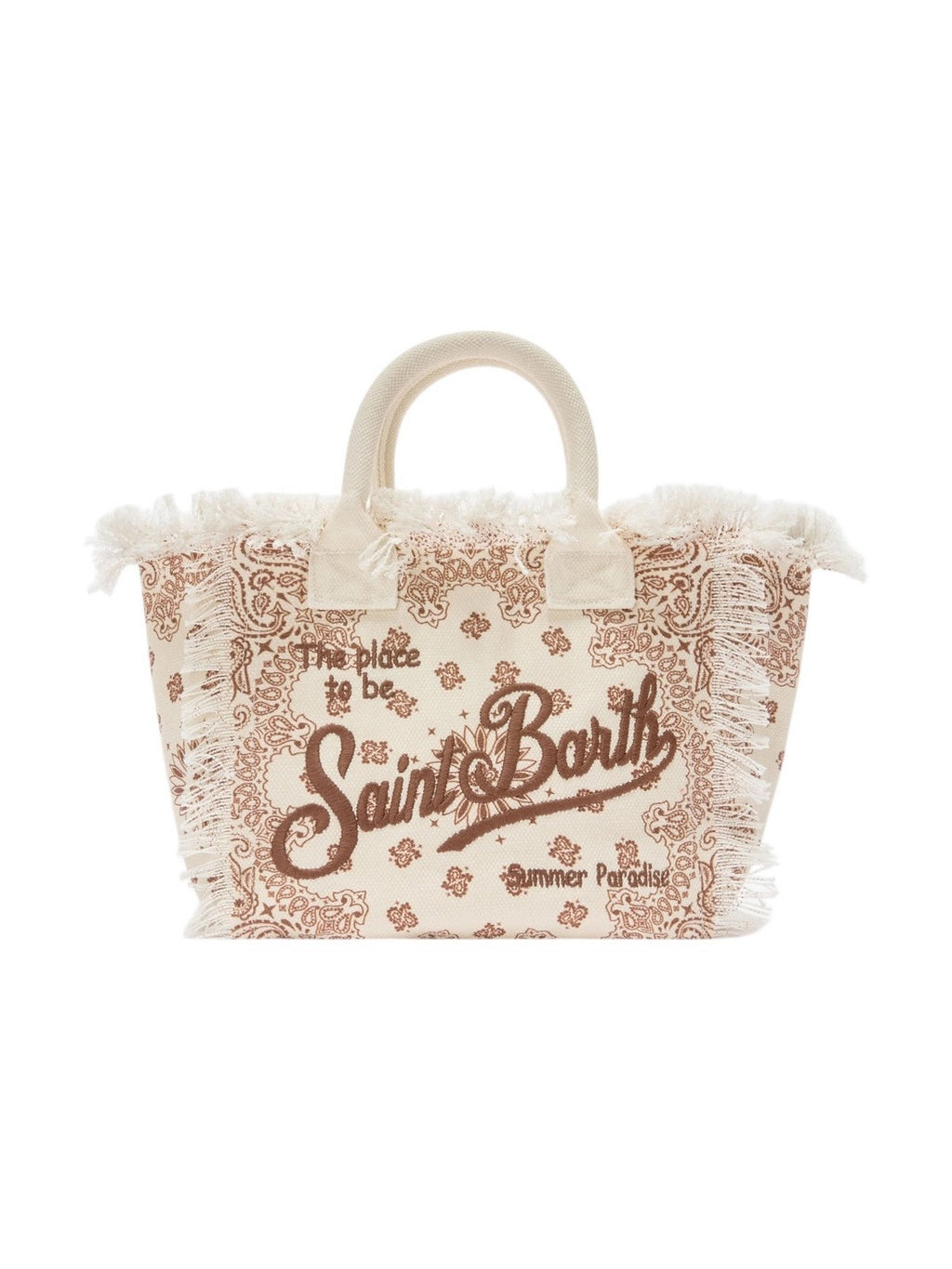 MC2 SAINT BARTH Borsa Donna  COLETTE 02565L BANDANNA ROUND 10 EMB