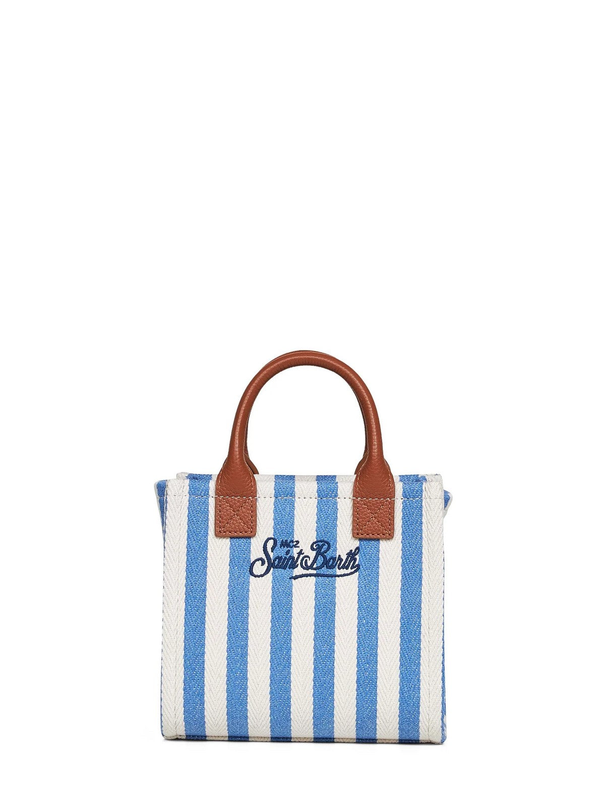 MC2 SAINT BARTH Borsa Donna  VANITY BAG MINI 01787L AZZURRO