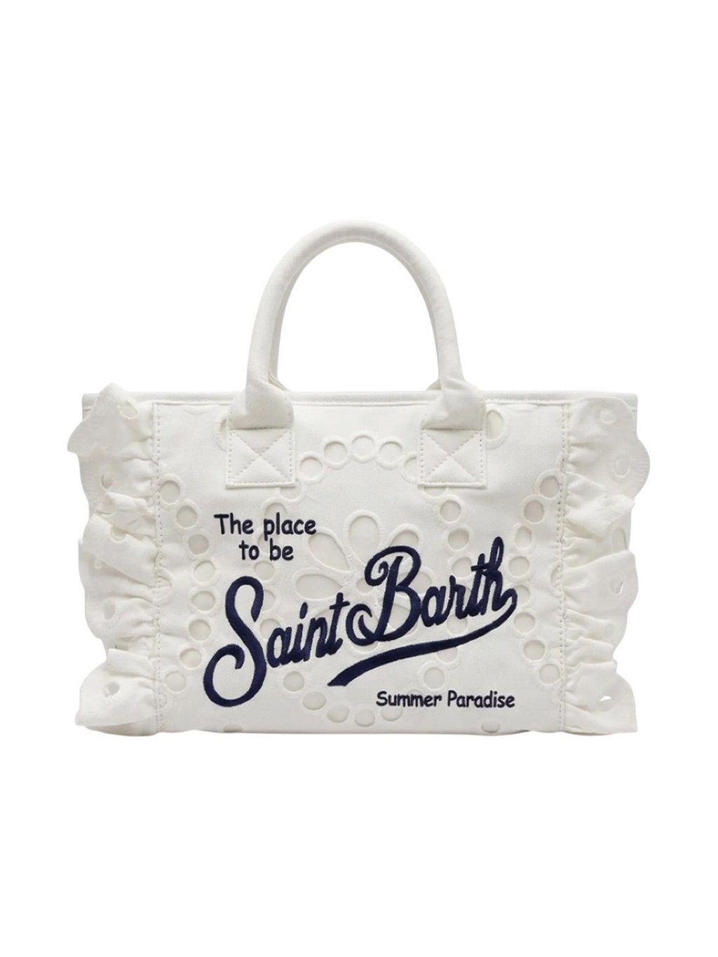 MC2 SAINT BARTH Borsa Donna  COLETTE VOLANT N 00389L Bianco