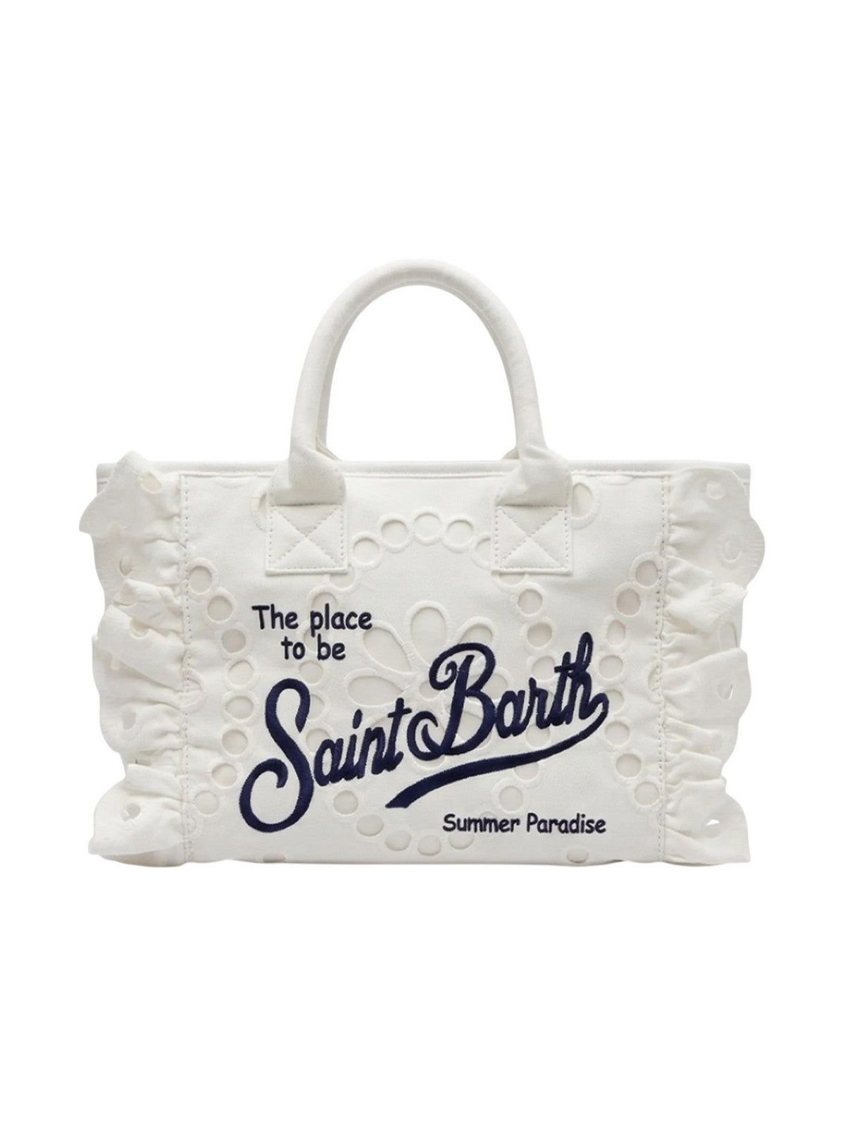 MC2 SAINT BARTH Borsa Donna  COLETTE VOLANT N 00389L Bianco