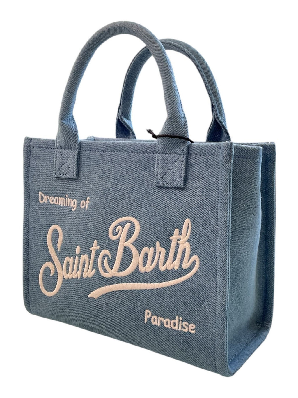 MC2 SAINT BARTH Borsa Donna  VANITY BAG MIDI 00436L DENIM EMB