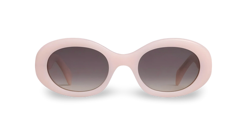 Celine Occhiali Da Sole Ovali Rosa