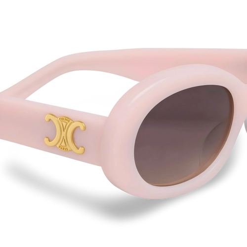 Celine Occhiali Da Sole Ovali Rosa