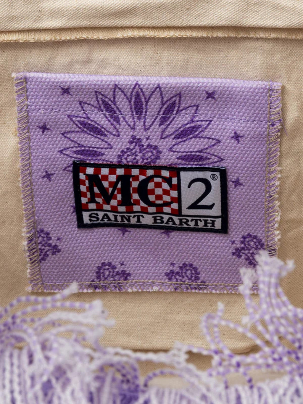 MC2 SAINT BARTH Borsa Donna  VANITY 01037F Viola gioboutiqueweb
