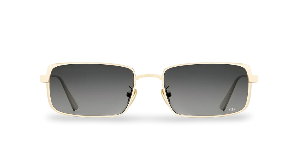 Dior Occhiali Da Sole Ovali Rettangolari con Lenti Sfumate Grigie