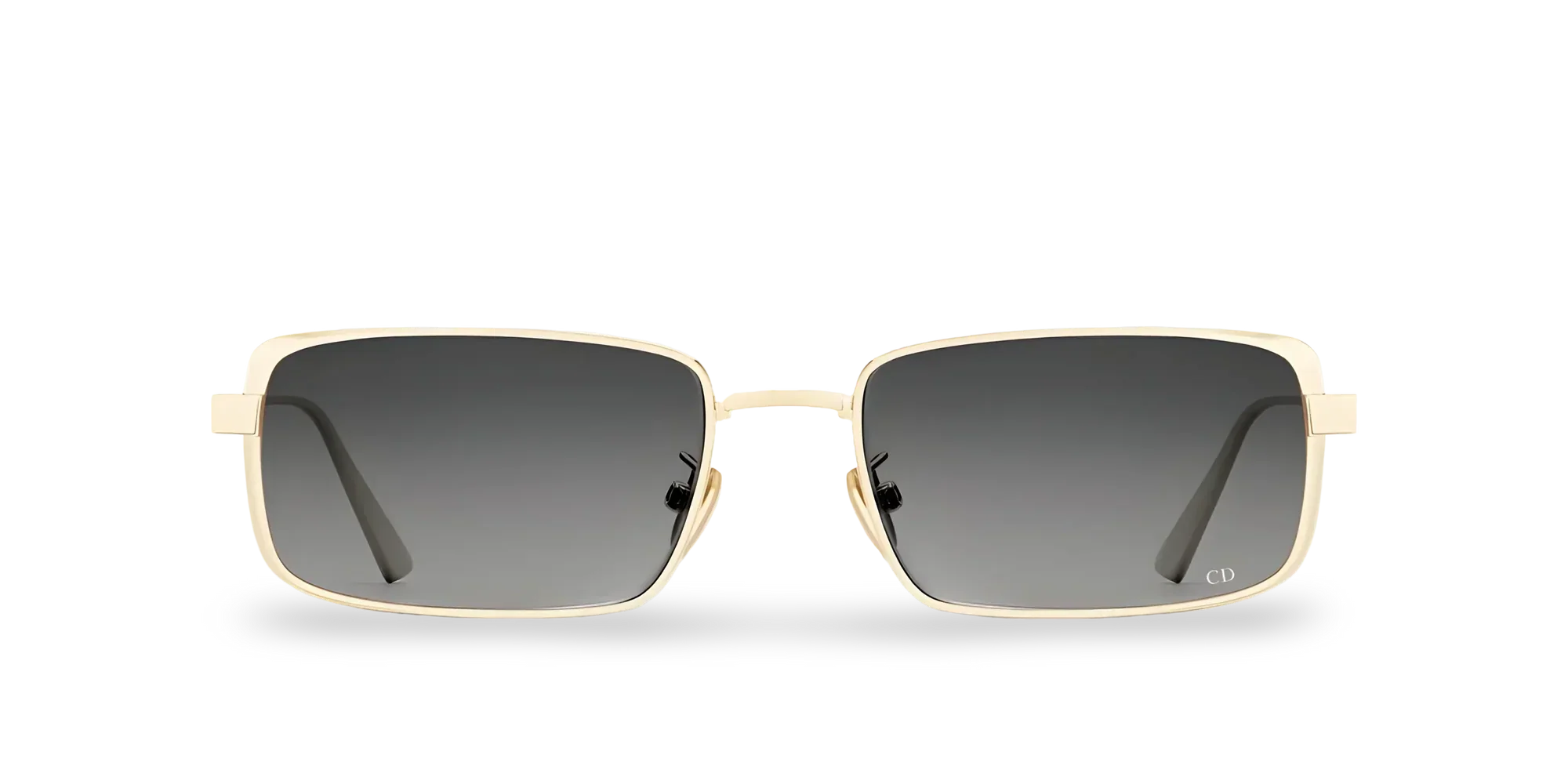 Dior Occhiali Da Sole Ovali Rettangolari con Lenti Sfumate Grigie