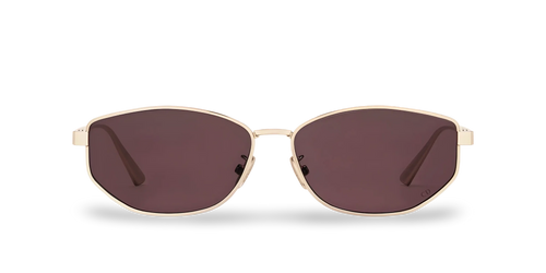 Dior Occhiali Da Sole Ovali Bordeaux