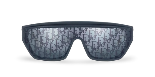 Dior Occhiali Da Sole a Mascherina Dior Oblique Blu