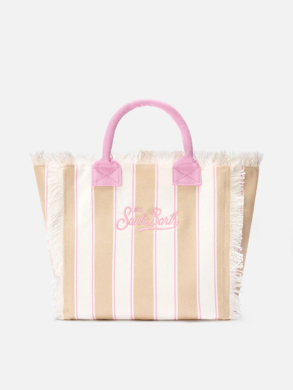 MC2 SAINT BARTH Borsa Donna  VANITY 02596L SB BEACH STRIPES 1121 EMB