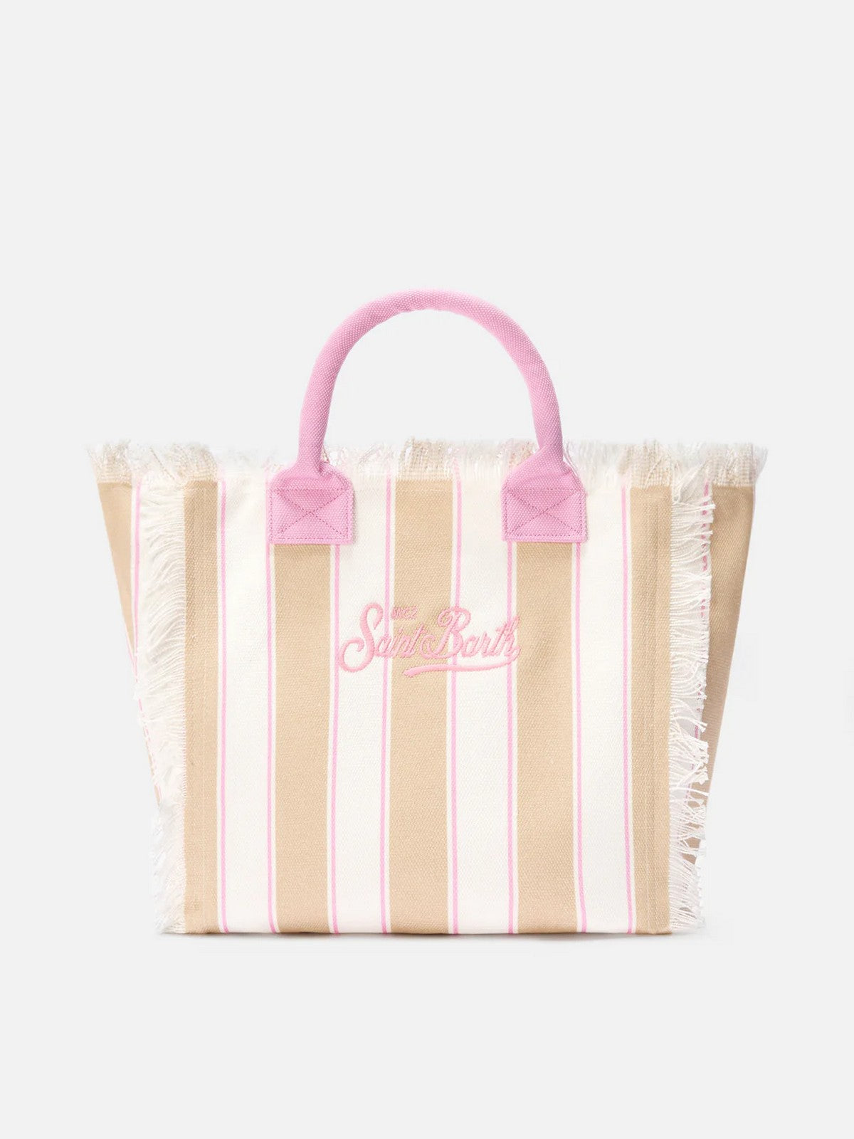 MC2 SAINT BARTH Borsa Donna  VANITY 02596L SB BEACH STRIPES 1121 EMB