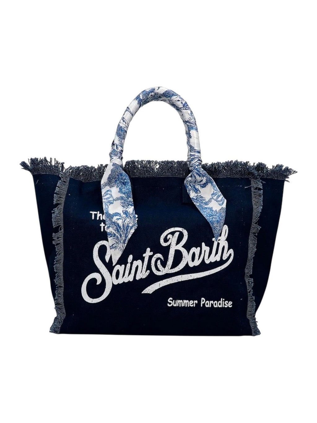 MC2 SAINT BARTH Borsa Donna  VANITY FOULARD 09850L BLU