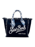 MC2 SAINT BARTH Borsa Donna  VANITY FOULARD 09850L BLU