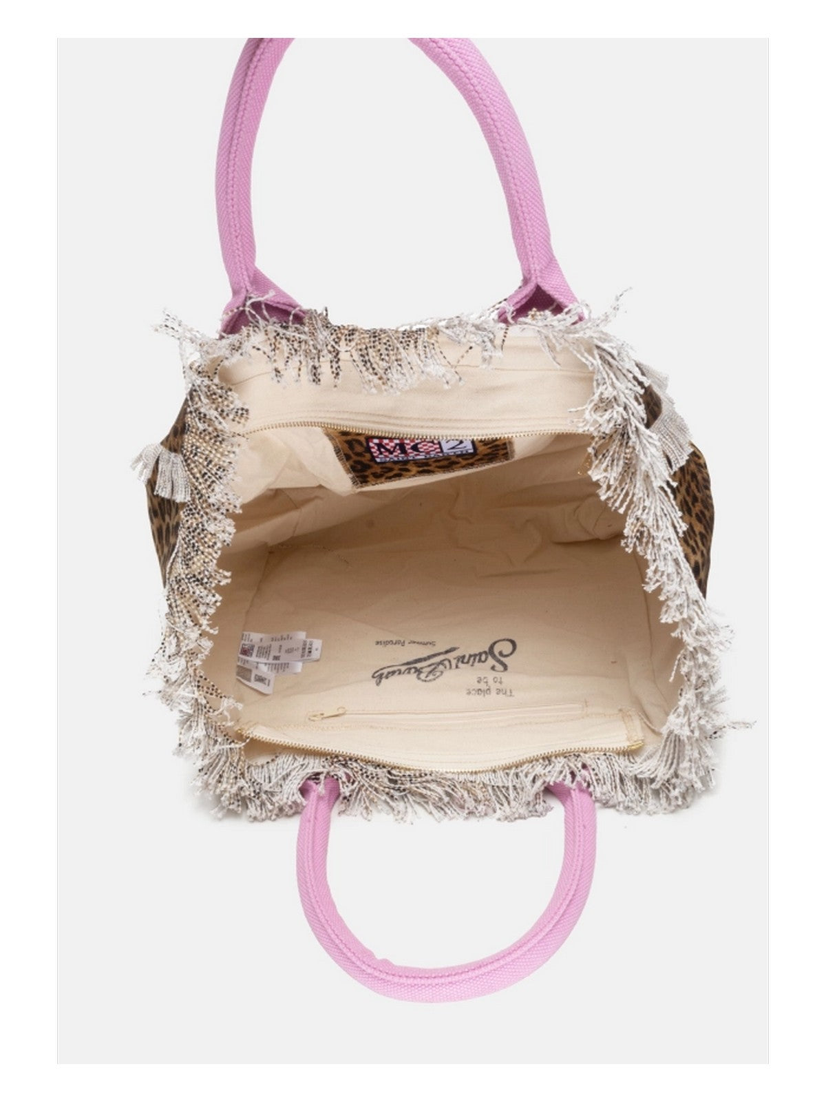 MC2 SAINT BARTH Borsa Donna  VANITY 02591L SAND LEOPARD 0021