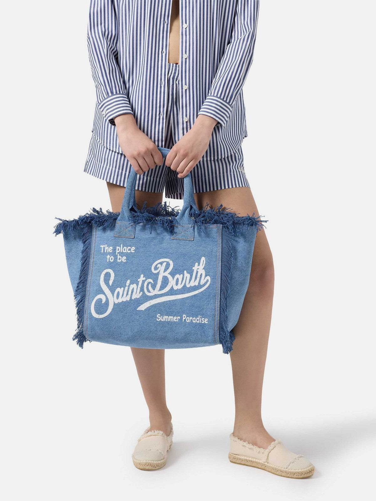 MC2 SAINT BARTH Borsa Donna  VANITY 00009L DENIM