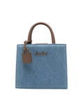 MC2 SAINT BARTH Borsa Donna  SHOP BAG MINI 00009L DENIM