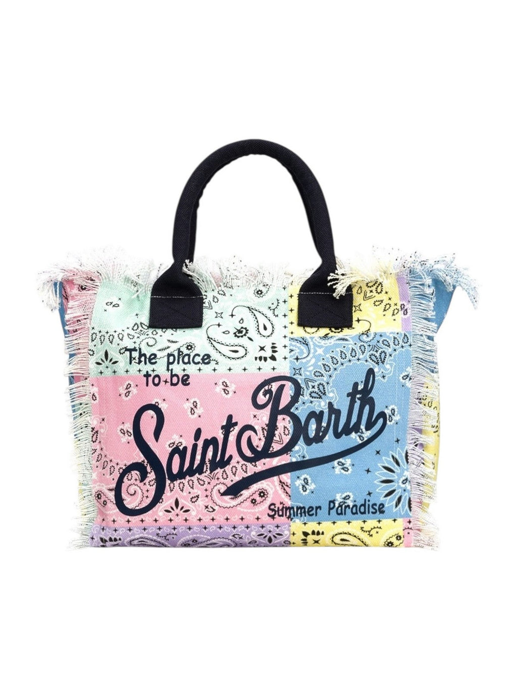 MC2 SAINT BARTH Borsa Donna  VANITY 03277L BANDANNA ROUND COLOR