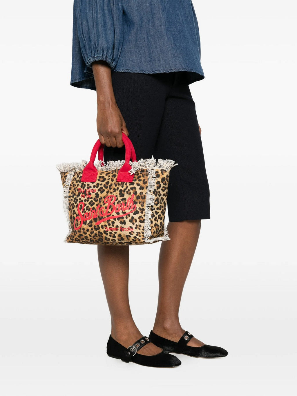 MC2 SAINT BARTH Borsa Donna  COLETTE 00329L SAND LEOPARD 0041