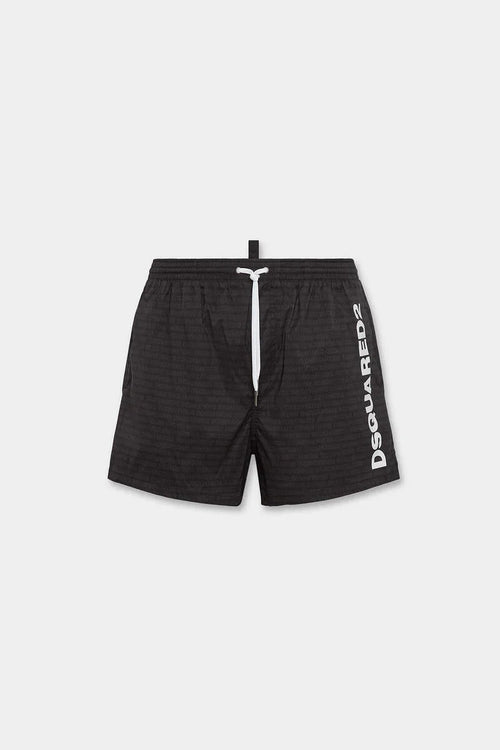 Boxer Mare DSQUARED2 midi con logo - Moda & Modi Luxury