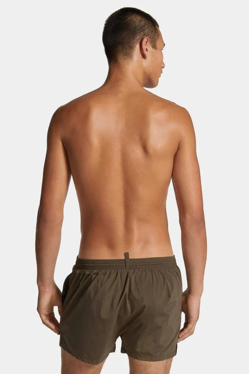 Costume da bagno DSQUARED2 Logo midi swim boxer - Moda & Modi Luxury