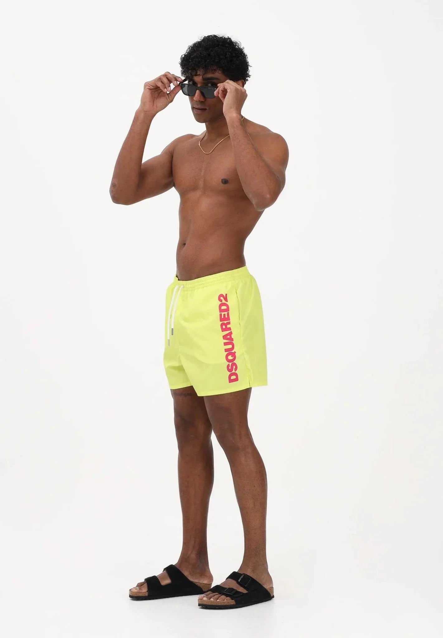 Boxer Mare DSQUARED2 midi con logo - Moda & Modi Luxury