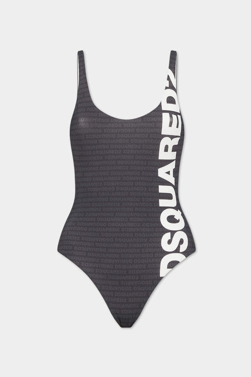 Costume intero DSQUARED2 Donna con lettering - Moda & Modi Luxury