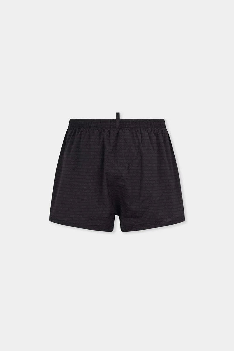 Boxer Mare DSQUARED2 midi con lettering - Moda & Modi Luxury