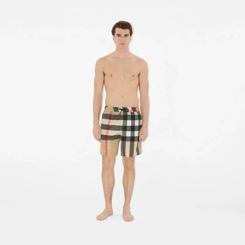 Boxer mare BURBERRY Check (Beige Archivio) - Moda & Modi Luxury