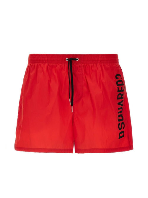 Costume da bagno DSQUARED2 Logo midi swim boxer - Moda & Modi Luxury
