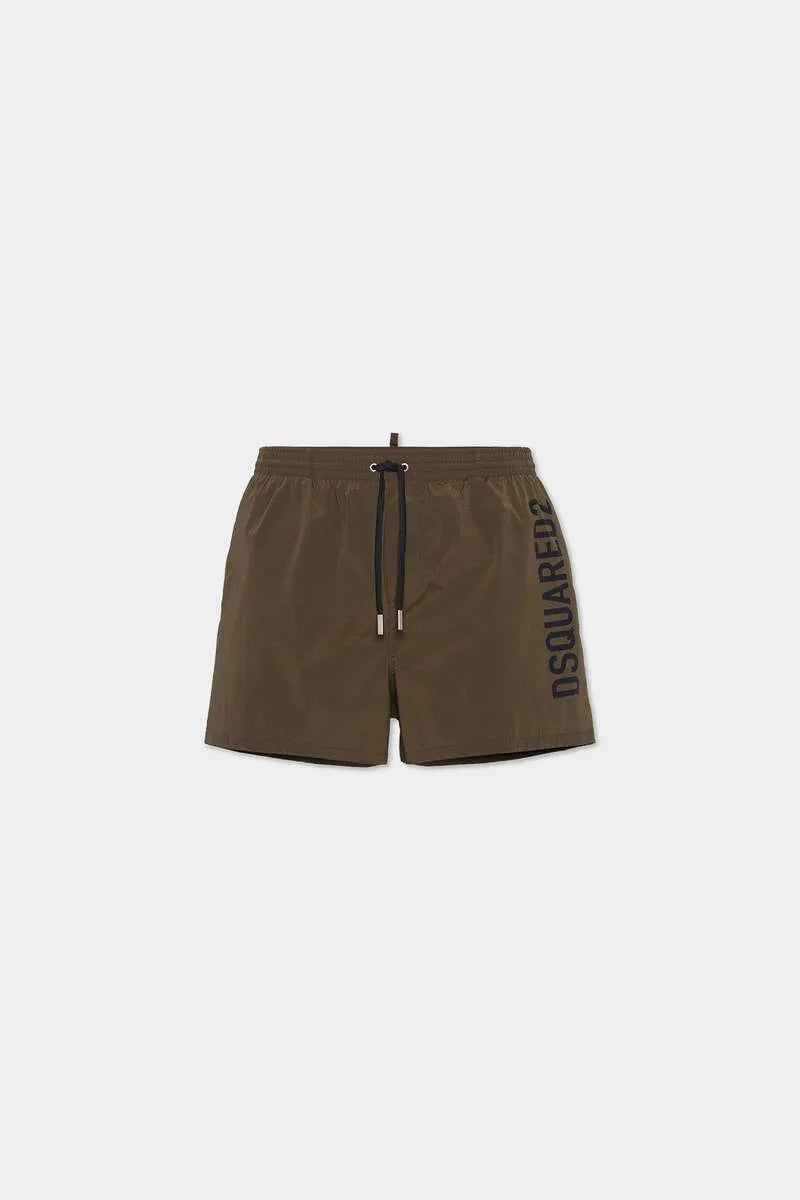 Costume da bagno DSQUARED2 Logo midi swim boxer - Moda & Modi Luxury