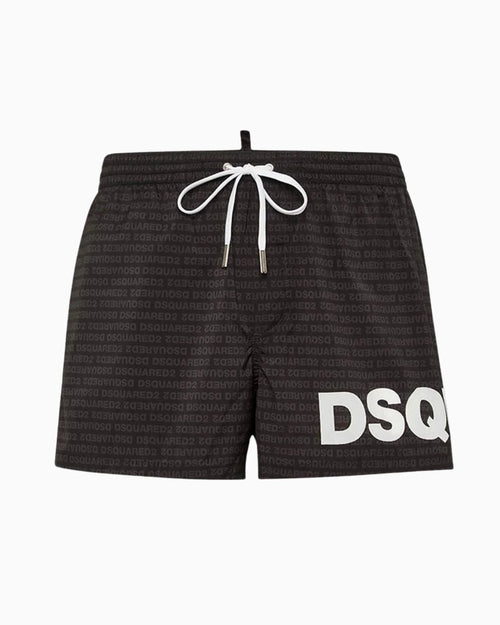 Boxer Mare DSQUARED2 midi con logo - Moda & Modi Luxury