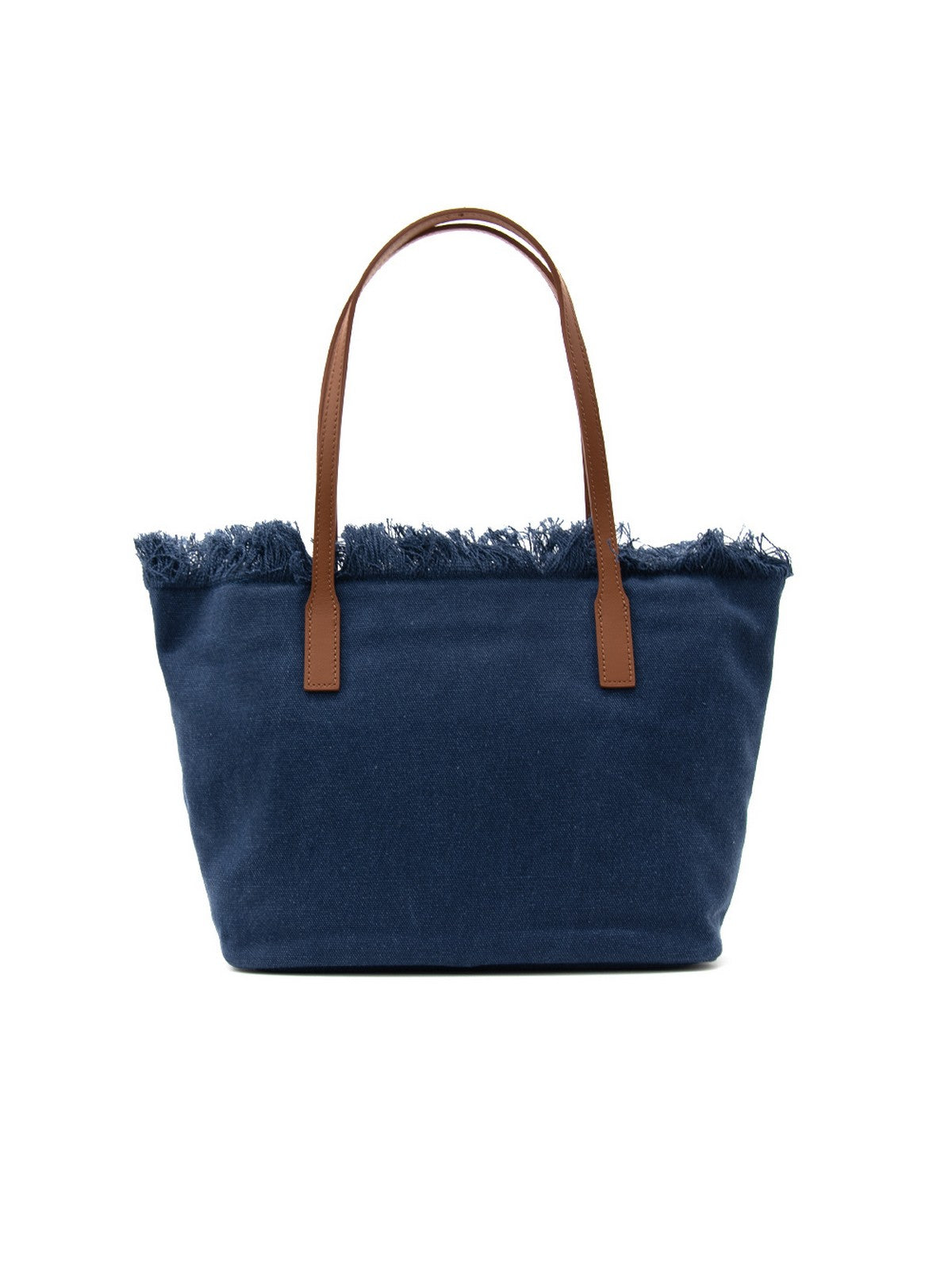 MC2 SAINT BARTH Borsa Donna  CITY BAG FRINGE 01744L BLU