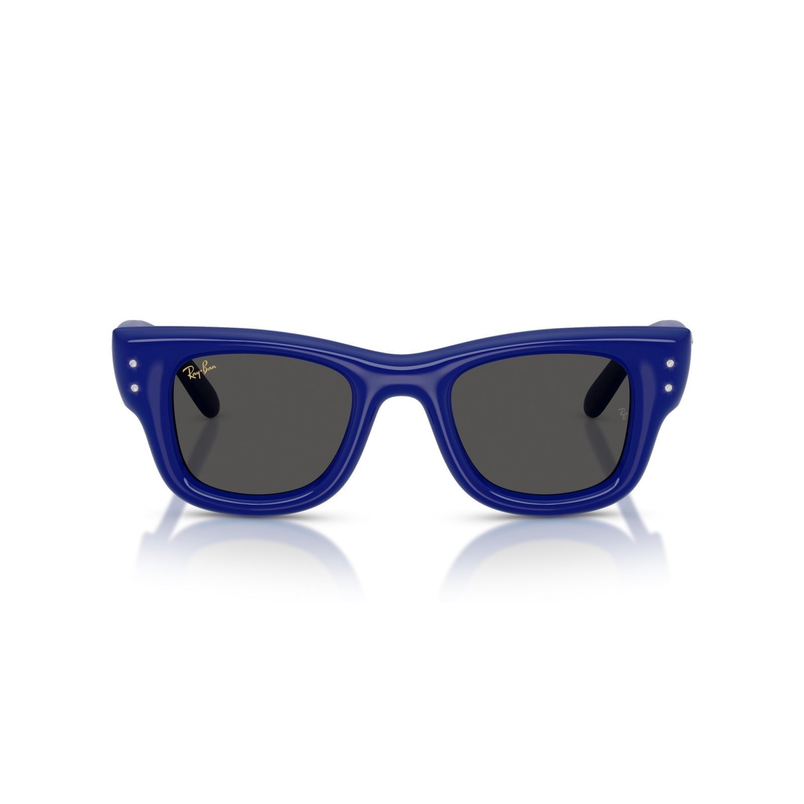 Ray-Ban RB 4940B Wayfarer Puffer 686087 Blu E Strass | Occhiale Da Sole Unisex