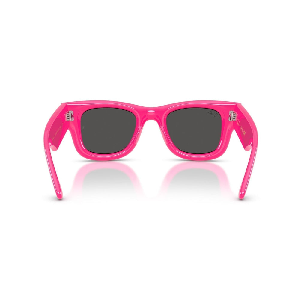Ray-Ban RB 4940B Wayfarer Puffer 686287 Rosa E Strass | Occhiale Da Sole Unisex